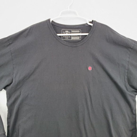 Vans Off The Wall Kyle Walker Shirt Men's Long Sleeve Crew Neck Black 2XL - Picture 6 of 12